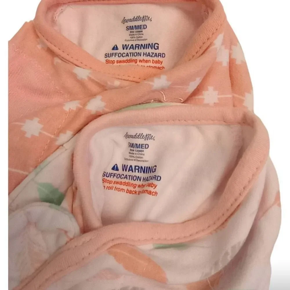 Swaddle me ,swaddle blankets for babies set of 2